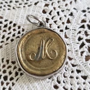 Waxing Poetic Insigna Wax Seal Charm "M"